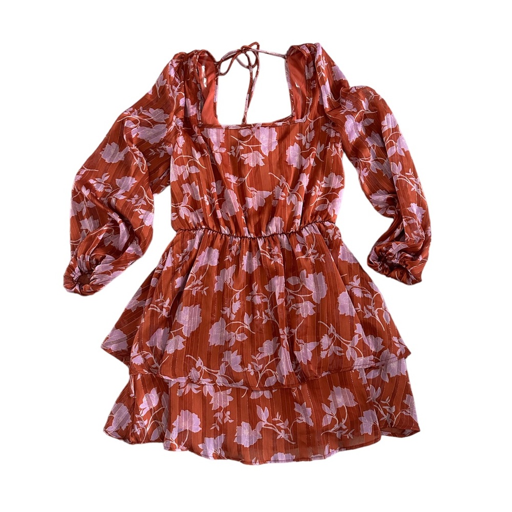Nanamacs long sleeve mini dress